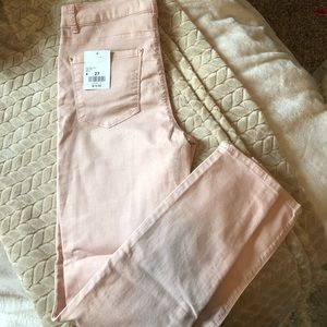 Pink Hi-Rise Skinny Jean NWT